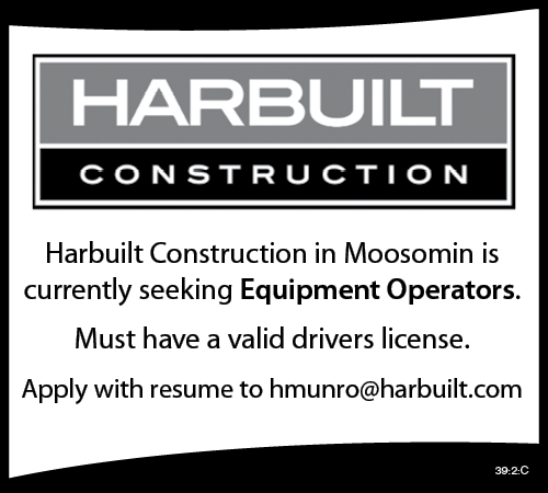 Harbuilt Construction - Equipment Operators  